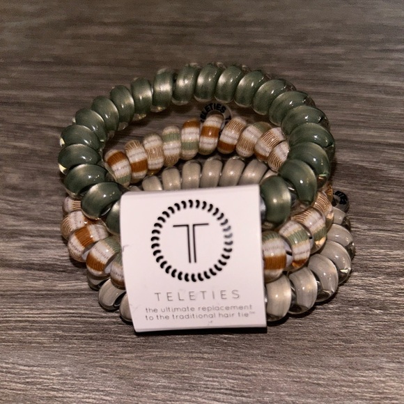 🆕Teleties 3 Pack💚🤎🤍 - Picture 6 of 6